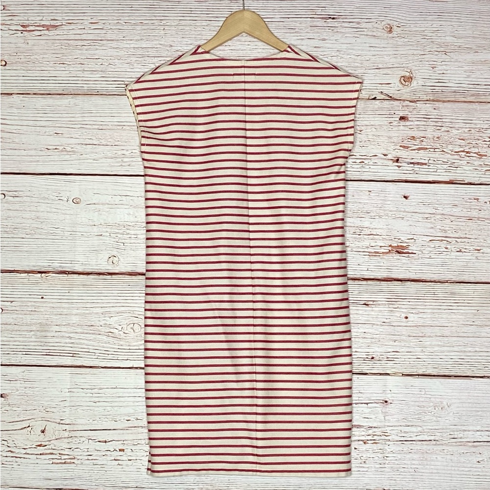 Madewell Striped Vacances Dress Red and White Sz XXS - Picture 11 of 16